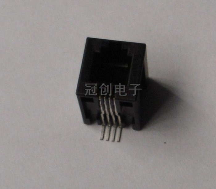 供应180度SMT贴片式RJ45母座连接器